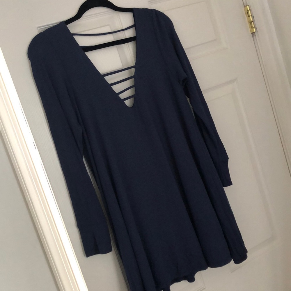 Navy Blue Dress